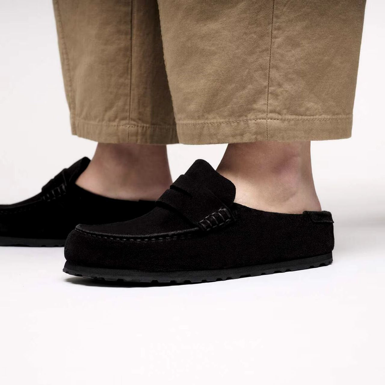 Birkenstock Naples Wrapped 'Black'