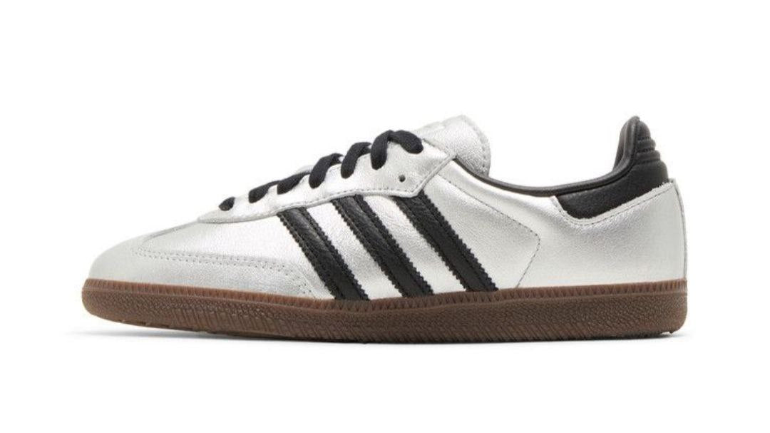 Adidas Samba 'Silver Metallic Black Gum'