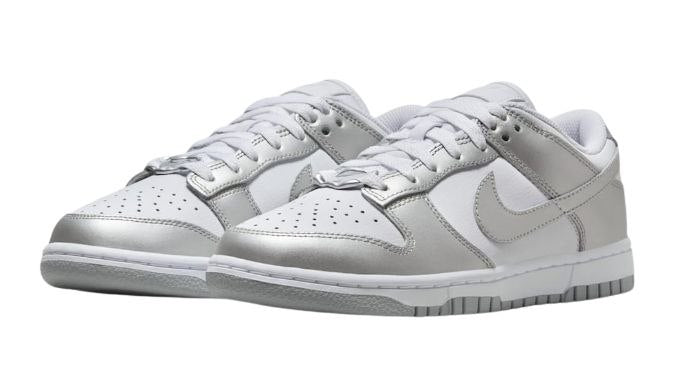 Nike Dunk Low 'Metallic Silver'