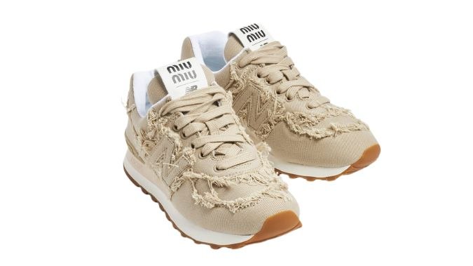 New Balance × miu miu 574 'Beige'